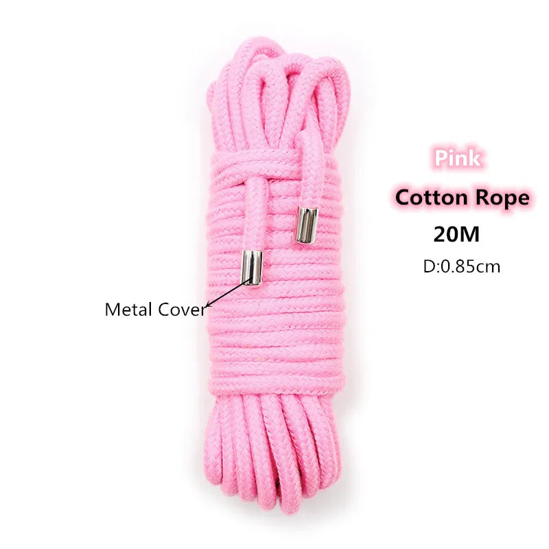 High Quality Japanese Bondage Rope Erotic Shibari Accessory for Binding Binder Restraint to Touch Tie Up Fun Slave Role Play
