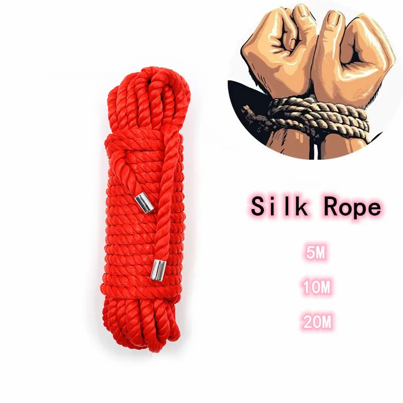 High Quality Japanese Bondage Rope Erotic Shibari Accessory for Binding Binder Restraint to Touch Tie Up Fun Slave Role Play