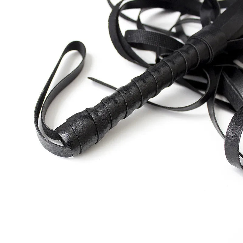 Faux Leather Flogger for Spanking