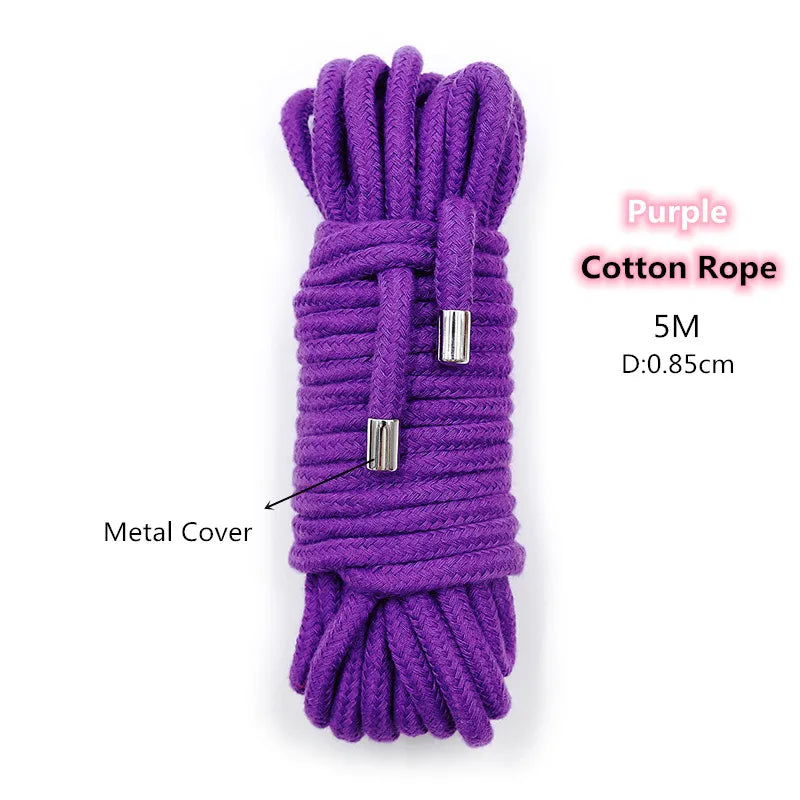High Quality Japanese Bondage Rope Erotic Shibari Accessory for Binding Binder Restraint to Touch Tie Up Fun Slave Role Play