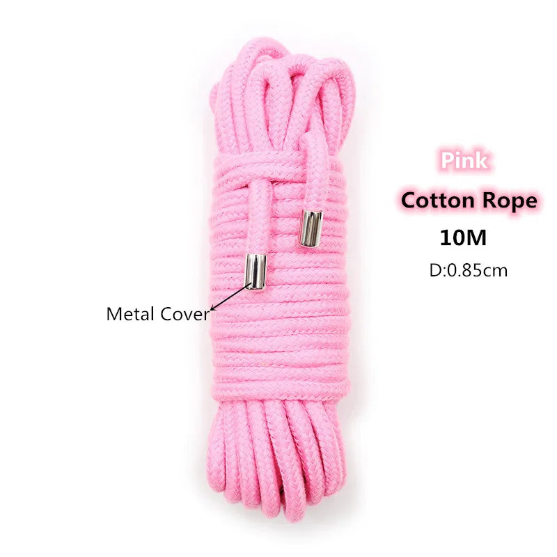 High Quality Japanese Bondage Rope Erotic Shibari Accessory for Binding Binder Restraint to Touch Tie Up Fun Slave Role Play