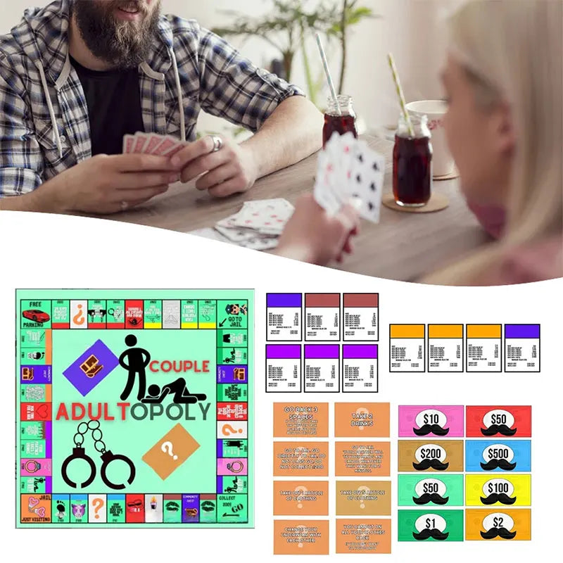 New Couple Game Night Intimacy Cards 18+Adult Date Prop Sex Noctilucent Erotic Lovers Position Foreplay Romantic Party Toy 1 Set