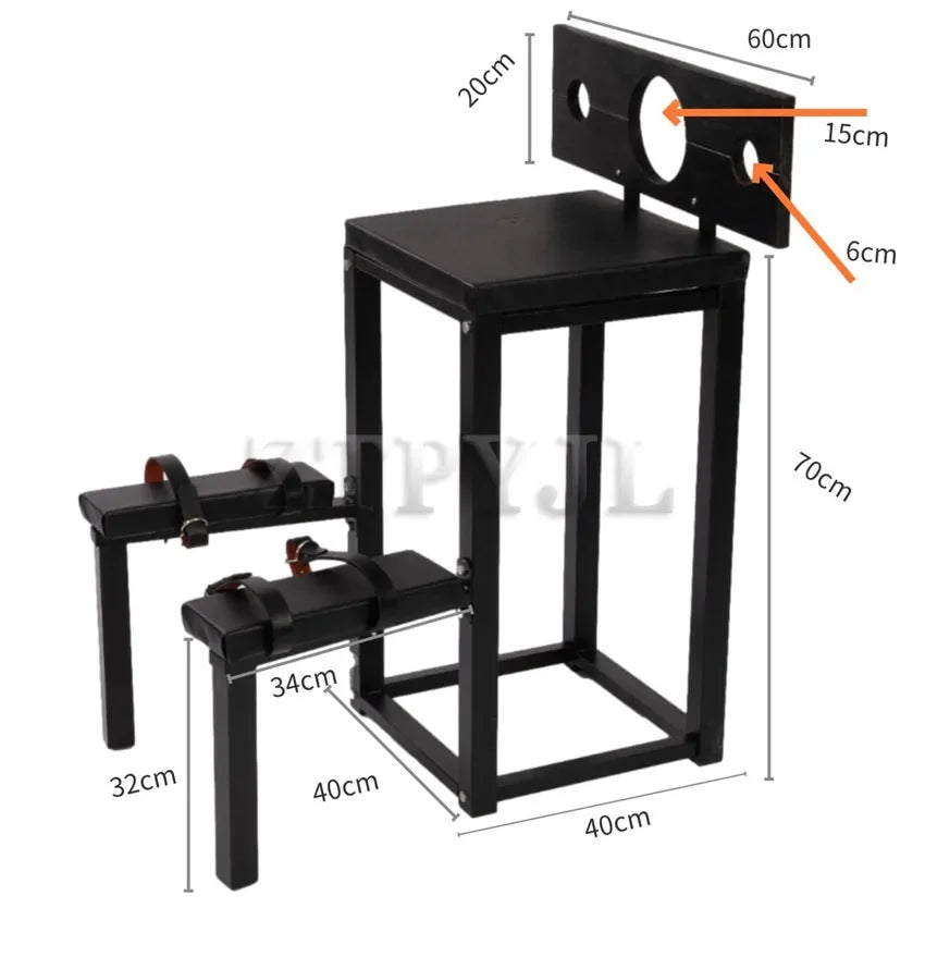 BDSM Bondage Kneeling Bench