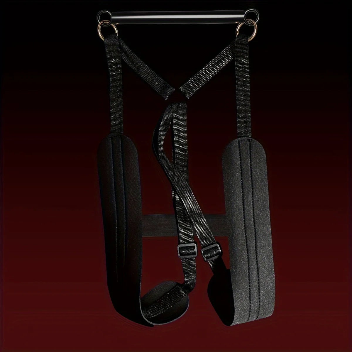 Adjustable BDSM Bondage Steel Pipe Restraint Strap