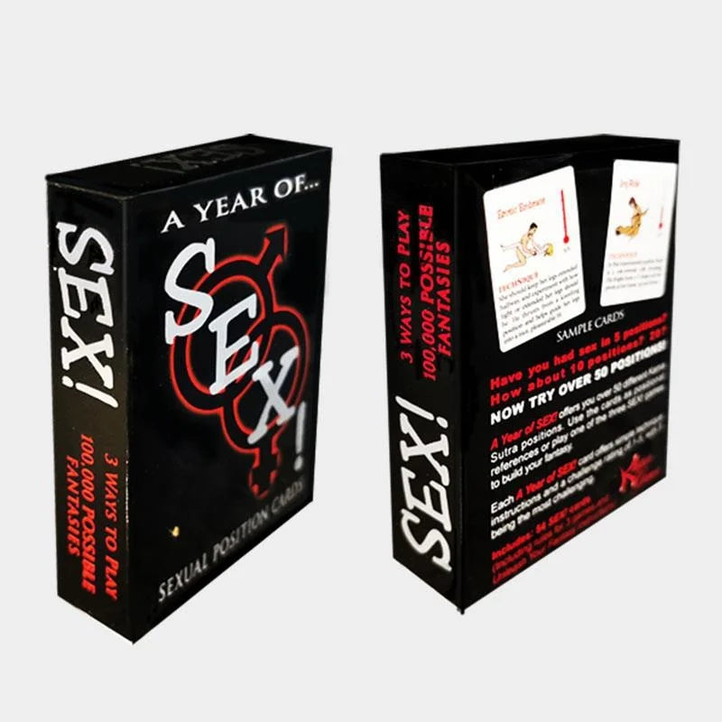 Bedroom Commands, Sexual Position Cards Role Playing