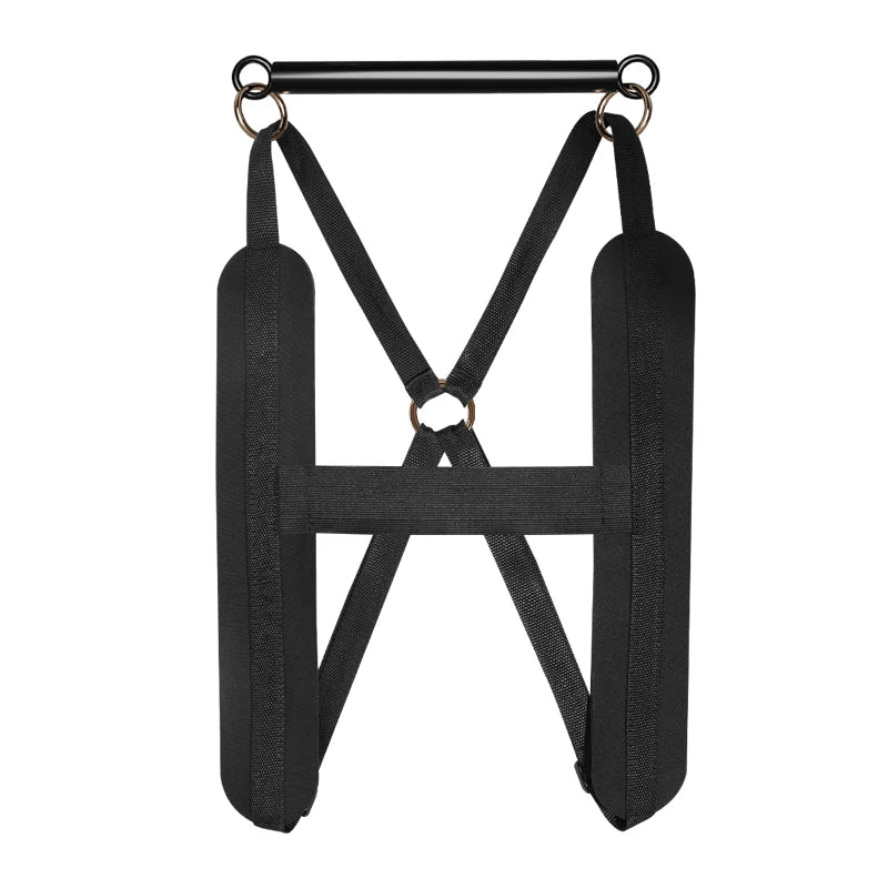 Adjustable BDSM Bondage Steel Pipe Restraint Strap