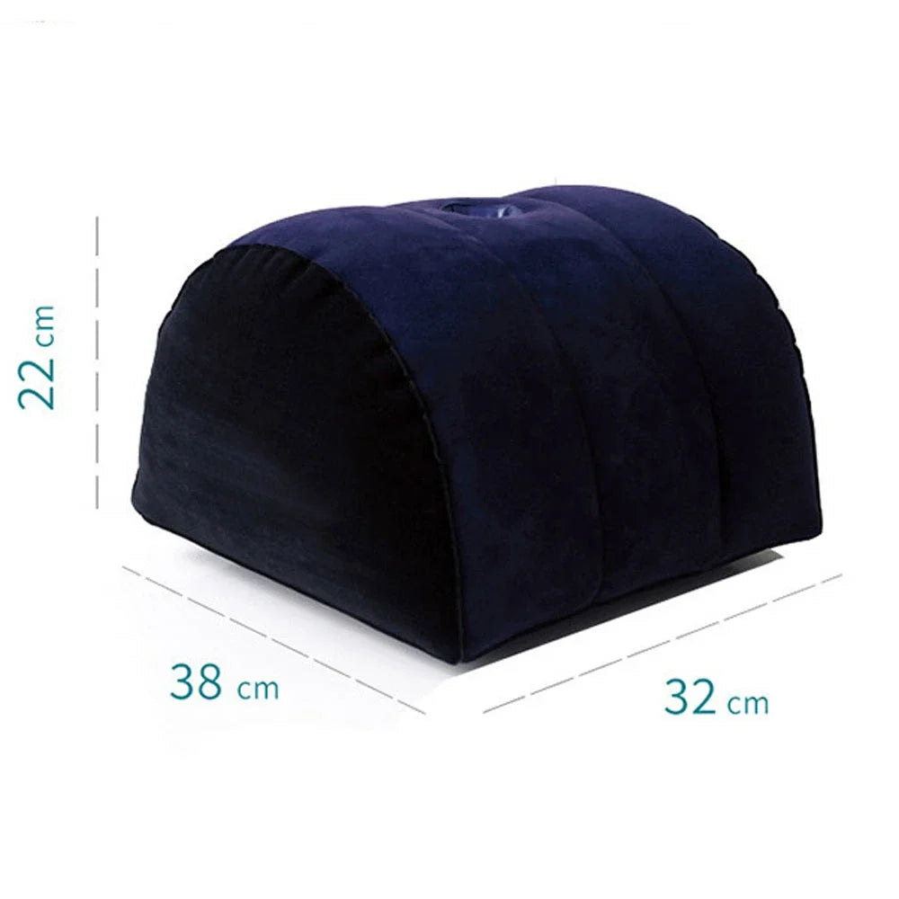 Inflatable Sex Pillow Sexual Positions Auxiliarie Elastic Sex Chair / Female Masturbation Wedge