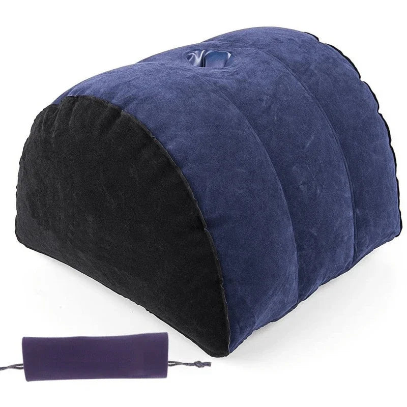 Inflatable Sex Pillow Sexual Positions Auxiliarie Elastic Sex Chair / Female Masturbation Wedge
