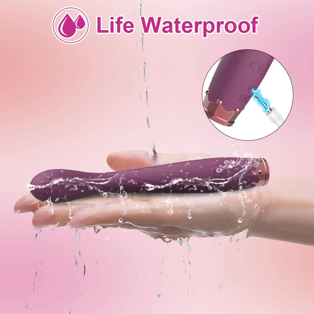 Beginner G-Spot Vibrator for Women 8 Seconds to Orgasm Finger Shaped Vibes Nipple Clitoris Stimulator Sex Toys for Adult Female