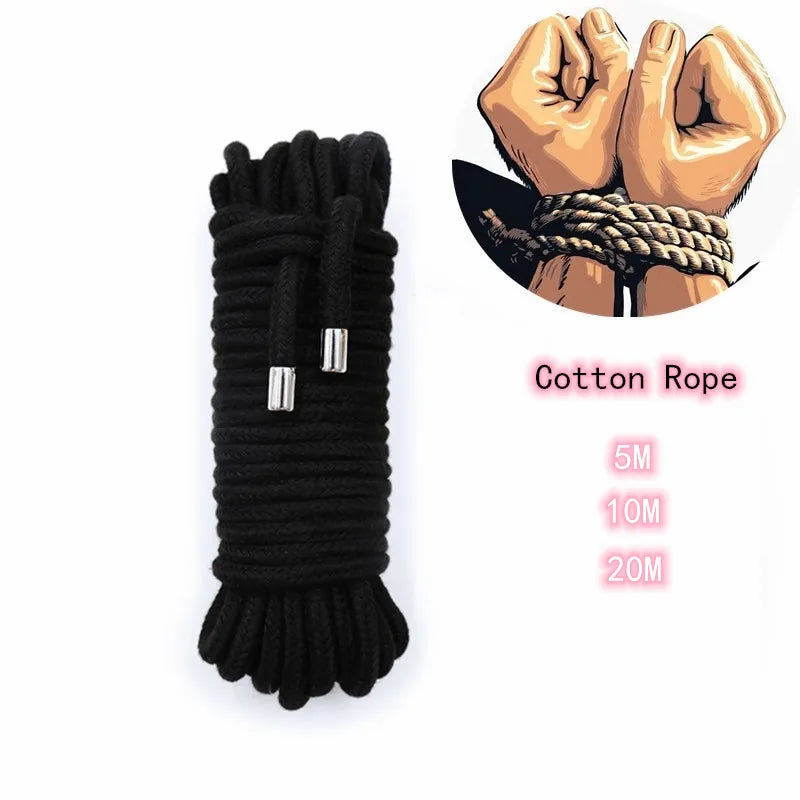 High Quality Japanese Bondage Rope Erotic Shibari Accessory for Binding Binder Restraint to Touch Tie Up Fun Slave Role Play