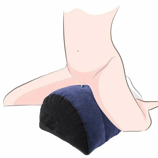 Inflatable Sex Pillow Sexual Positions Auxiliarie Elastic Sex Chair / Female Masturbation Wedge